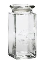 Maxwell &amp; Williams Glass Storage Jar Olde English 1.5 L